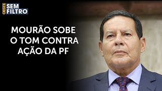 Mourão Forças Armadas não podem se omitir depois de operação da PF  osf [upl. by Annagroeg501]