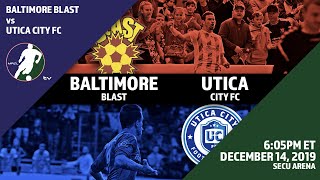 Baltimore Blast vs Utica City FC [upl. by Robyn262]