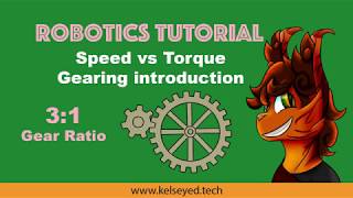 Gear Ratios Speed Vs Torque Tutorial [upl. by Knick]