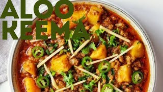 Aloo Keema recipe ❤️  most demanding [upl. by Teodoro]