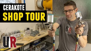 COMPLETE Cerakote Shop Tour at Ultimate Reloader Everything it takes [upl. by Sitoiyanap]