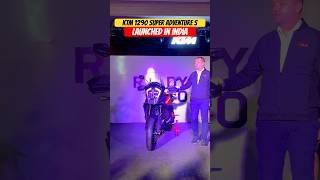 KTM 1290 Super Adventure S Launched at Rs 2274 Lakh  BikeWale shorts ktm1290superadventures [upl. by Cleon332]