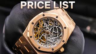 Top 14 Audemars Piguet Watches Price List 2024 [upl. by Rafiq730]