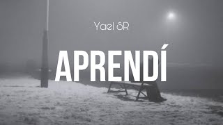 Yael SR  Aprendí [upl. by Ylra455]