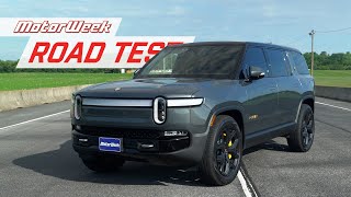 The 2023 Rivian R1S is An EV Like No Other SUV  MotorWeek Road Test [upl. by Goldshlag690]