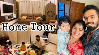 ನಮ್ಮ ಮನೆ Home Tour 🏡 ಹೇಗಿದೆ ನೋಡಿ 3BHK ಮನೆ 😍Veer Play Room swathigowda hometour kannadavlogs ❤️ [upl. by Liahkim]