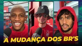 DANILO SCARPA E A MUDANÇA DOS BRASILEIROS NO NOTTINGHAM FOREST [upl. by Friedly]