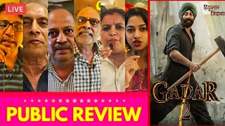 Gadar 2 public review today  Gadar 2 public reaction today [upl. by Ynohtnad]