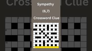 Sympathy 67 Crossword Clue crossword crosswordpuzzles [upl. by Puduns]