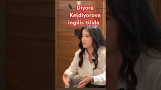 Diyora Keldiyorova ingilis tilida ViralShorts diyorakeldiyorova trends trending rekreels judo [upl. by Rhoda]