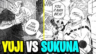 Yuji Takes On Sukuna  JUJUTSU KAISEN Ch 238 Explained In Hindi [upl. by Ydisahc]