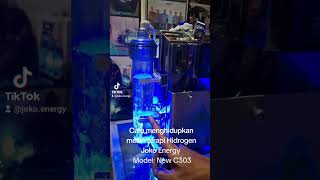 How to turn on HHO Joko Energy Oxy Hydrogen therapy machine Model New C303 [upl. by Annailuj]