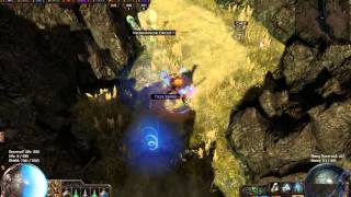 Drewdog  level 92 low life physical wander anarchy Path Of Exile [upl. by Acirehs644]