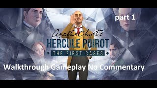 Agatha Christie Hercule Poirot The First Cases Walkthrough Gameplay No Commentary part 1 [upl. by Ived]