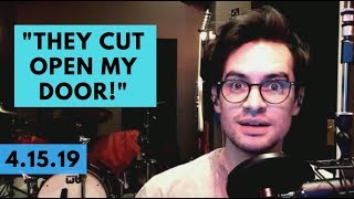 Everyone Thought Brendon was DEAD  Beebo Shares End of Tour Story [upl. by Nyrtak739]