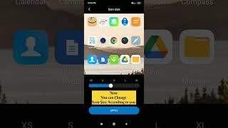 How To Change Icon Size In Redmi note 8📲 29 October 2024 [upl. by Renata]