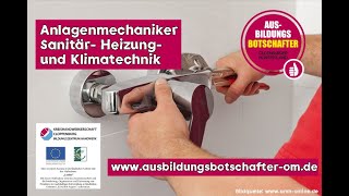 Ausbildung im Sanitär Heizung und KlimatechnikerHandwerk [upl. by Zeugirdor]