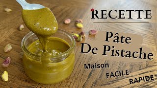 RECETTE  Pâte de Pistache Maison [upl. by Gunn]