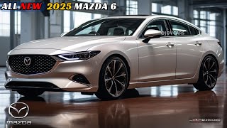 Unveiling the 2025 Mazda 6  The Ultimate Driving Experience [upl. by Vally11]