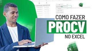 COMO FAZER A FUNÇÃO PROCV NO EXCEL GUIA PASSO A PASSO [upl. by Elonore]