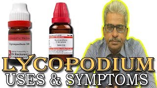 Lycopodium in Hindi  Uses amp Symptoms in Homeopathy by Dr PS Tiwari [upl. by Silas]