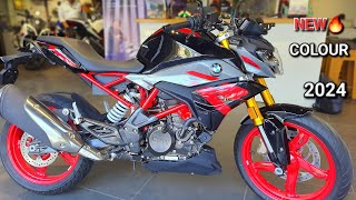 2024 BMW G310r 😍 New Granite GreY Black Colour Full Review amp Onroad Price Details on Kolkata OSL BMW [upl. by Cordie]