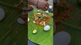 🍗Banana Leaf Chicken on Fire – Must Try🔥 shorts trending chicken cooking [upl. by Acnalb]