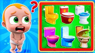 Potty Training Song  Where Is My Potty  Funny Kids Songs amp More Nursery Rhymes  Little PIB [upl. by Warms972]