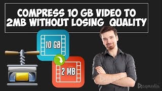 Compress 10gb Video to 2mb Without Losing Quality [upl. by Barbee599]