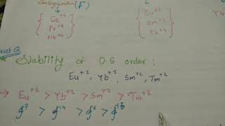 Lanthanide amp Actinides Part1 [upl. by Lyckman]