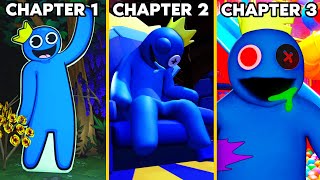 Rainbow Friends Chapter 1 vs 2 vs 3 Full Gameplay [upl. by Ibbor]