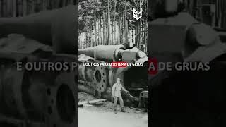 🔴O Bestial Canhão de Guerra Nazista Schwerer Gustav curiosidades historia history [upl. by Neitsirk]