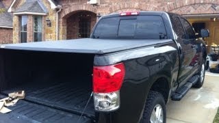 Tonno Pro Latest Edition  The Hard Fold Tonneau Cover [upl. by Aerdnua177]