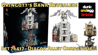 A worthy addition Gringotts Wizarding Bank Set 76417  LEGO Harry Potter 2023 Finally Revealed [upl. by Aroel153]