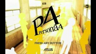 Persona 4 title screen [upl. by Arbrab530]