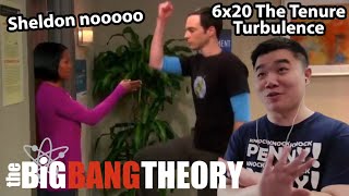 The Big Bang Theory 6x20 The Tenure Turbulence Reaction [upl. by Atilek579]