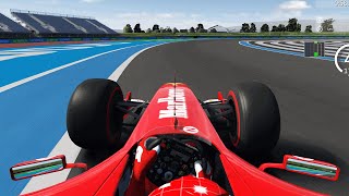 Ferrari F2004 Slick Tyres  Paul Ricard 2023  Assetto Corsa [upl. by Ijat]