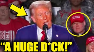 Crowd Goes SILENT As Trump Screams About DCK SIZE [upl. by Sherri]