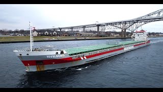 FIVELBORG  WAGENBORG  Downbound Port Huron Michigan 1292023 [upl. by Rooney676]