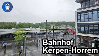 Bahnhofscheck KerpenHorrem an der Strecke KölnAachen [upl. by Tnilk]