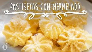 Pastisetas con mermelada  Suaves galletas con pocos ingredientes [upl. by Robbert]