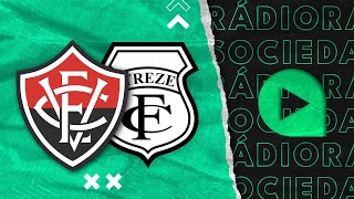 Vitória x Treze  Copa do Nordeste  2024  Rádio Sociedade [upl. by Kerek]