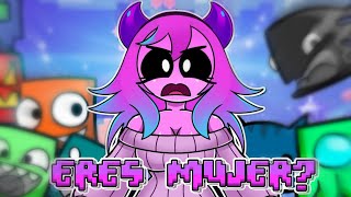 ¿Hay mujeres en Geometry Dash [upl. by Ahsienor]