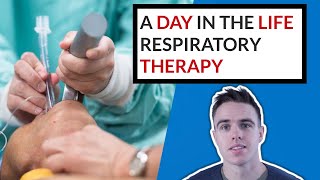 DAY IN THE LIFE OF A RESPIRATORY THERAPIST RT ICU VLOG 2021 [upl. by Caras]