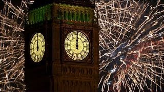 London Fireworks 2014  New Years Eve Fireworks  BBC One [upl. by Randal]