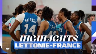 Lettonie vs France 101124 I Qualifs Euro 2025 I  Full Highlights [upl. by Squier]