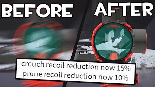 This Update Lowers Recoil For EVERYTHING [upl. by Lardner]