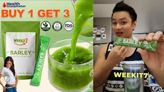 Weekit7 Barley GRASS POWDER Health Benefits [upl. by Teirtza877]