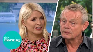 Martin Clunes Reveals How He Copes With Manhunt Dark Storyline  This Morning [upl. by Narf906]