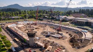 An inside look at Hayward Field construction Spring 2019 [upl. by Lim380]